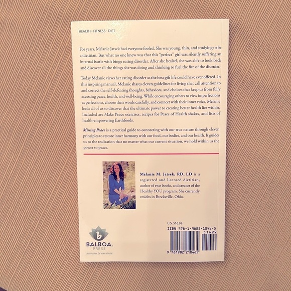 Missing Peace by Melanie M Jatsek, RD, LD - Picture 2 of 2